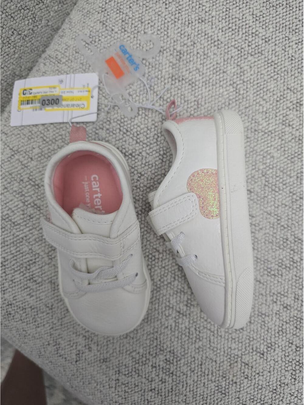 Toddler 5 brand new shoes from carter's item, 300 bin 9